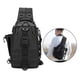 thumbnail image 3 of Bolso bandolera antirrobo y resistente al agua para hombre Sunnimix Negro puro 23x13x33cm, 3 of 8