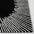 thumbnail image 3 of SAFAVIEH Fifth Avenue Declan Abstract Area Rug, Black/Ivory, 4' x 6', 3 of 8