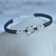 thumbnail image 5 of To My Granddaughter Forever Linked Bracelet with Card, Natural Stone Beaded Adjustable Bracelet Jewelry Gift for Women, 5 of 9