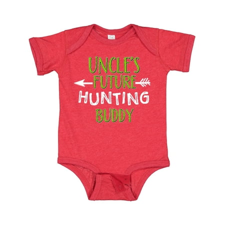 

Inktastic Uncles Future Hunting Buddy Gift Baby Boy or Baby Girl Bodysuit