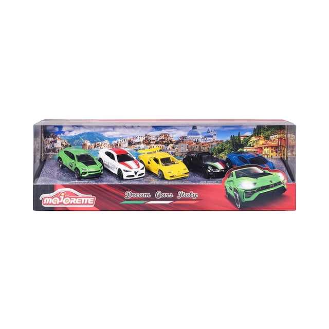 Autos Giftpack Majorette 212053178 Multicolor Edición Dream Cars Italy con 5 Vehículos