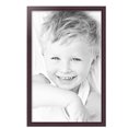 thumbnail image 2 of ArtToFrames 19" x 30" Cherry Picture Frame, 19x30 inch Red Wood Poster Frame (WOM-4095), Pack, 2 of 8