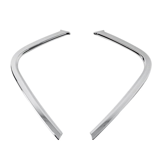 Ikon Motorsports 2PCSWindow Sill C Pillar Molding Trim Garnish Compatible With 2011-2013 Kia Optima ABS Chrome