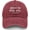 Wine Red, variant on Made In Us Peace Be With You All Pope Leo Xiv Hat For Women Baseball Caps Trendy Washed Hiking Hats Unisex