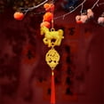 thumbnail image 3 of 1 Pcs Chinese New Year Horse Decorations Lunar New Year 2026 Red Tassel Ornaments with Wealth Success Good Luck Hanging Decorations for Gifts Home Car Decor, 3 of 4