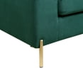 thumbnail image 4 of Miekor Furniture Shannon Velvet Sectional Sofa with Chaise 00013, 4 of 9
