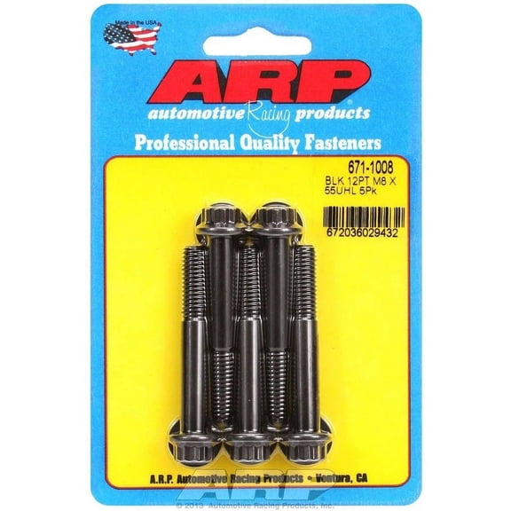 ARP (671-1008) Oxide Bolt, Black
