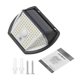 thumbnail image 4 of Lámpara de jardín solar Irfora 138LED Luz de sensor de movimiento solar Luz de pared solar al aire libre 3 modos de iluminación IP65 Luces de energía solar a prueba de agua para jardín Patio Entrada Irfora Lámpara de jardín solar, 4 of 7