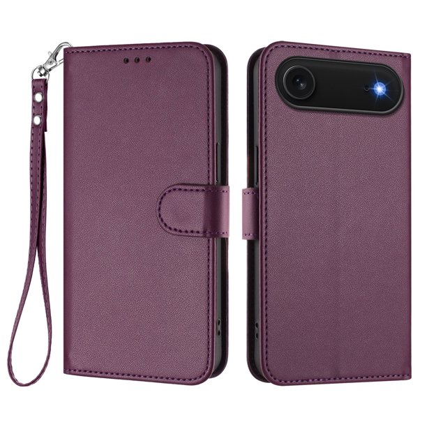 Funda Cartera GANGXUN para iPhone 17 Air – Cierre Magnético, Protección RFID, Correa Desmontable, Compatible con Carga Inalámbrica