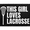 This Girl Loves Lacrosse, variant on Lacrosse - Bruises are Souvenirs - Removable Patch