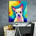 thumbnail image 5 of Epic Graffiti 'Pop Art Chihuahua 2' by Furbaby Affiliates, Canvas Wall Art, 26"x30", 5 of 8