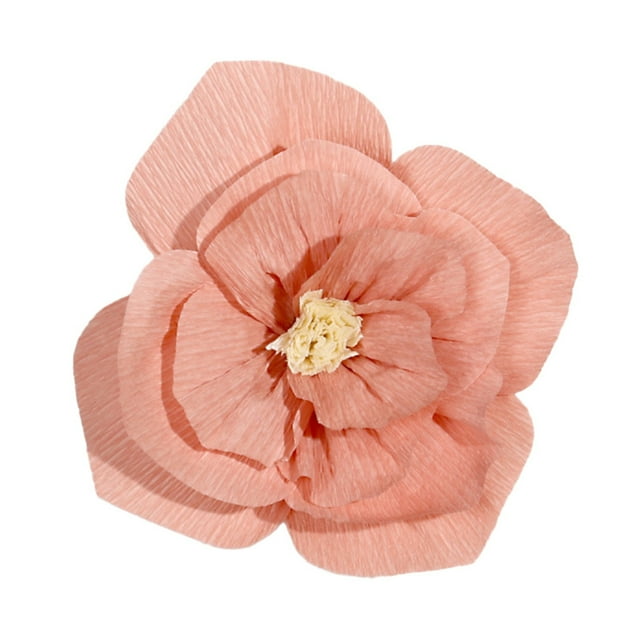Fall Decor Outdoor 3 PCS Set Of Premium 3D Crepe Paper Flowers Lifelike Realistic Floral Decorations For Weddings Birthdays And Home Easy DIY Craft For Party