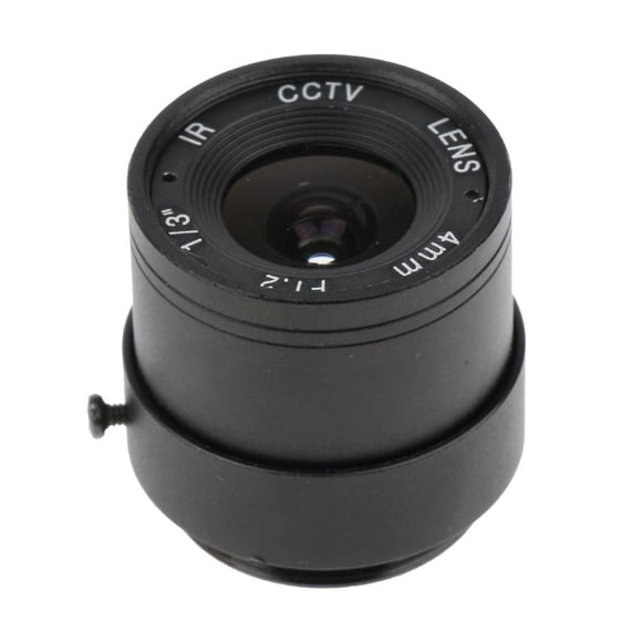 4 Mm 2 1/3 "Million Pixels IR Lens CS Mount Para Cámara Seguridad