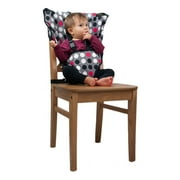 CozyBaby Portable Washable Travel Cloth Easy Seat High Chair, Polka Dots