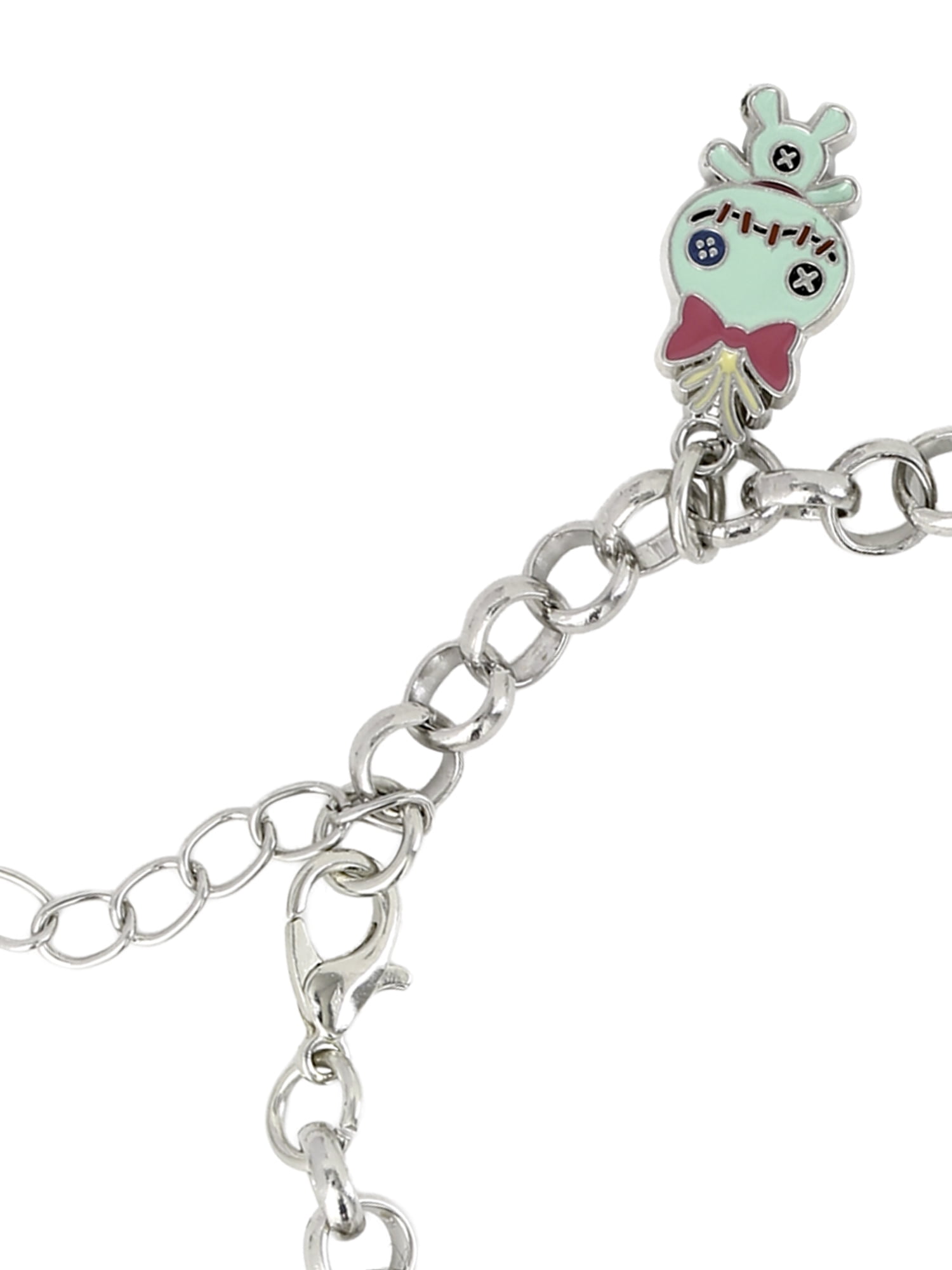 Disney Stitch Charm Bracelet with Playful Decorative Accents