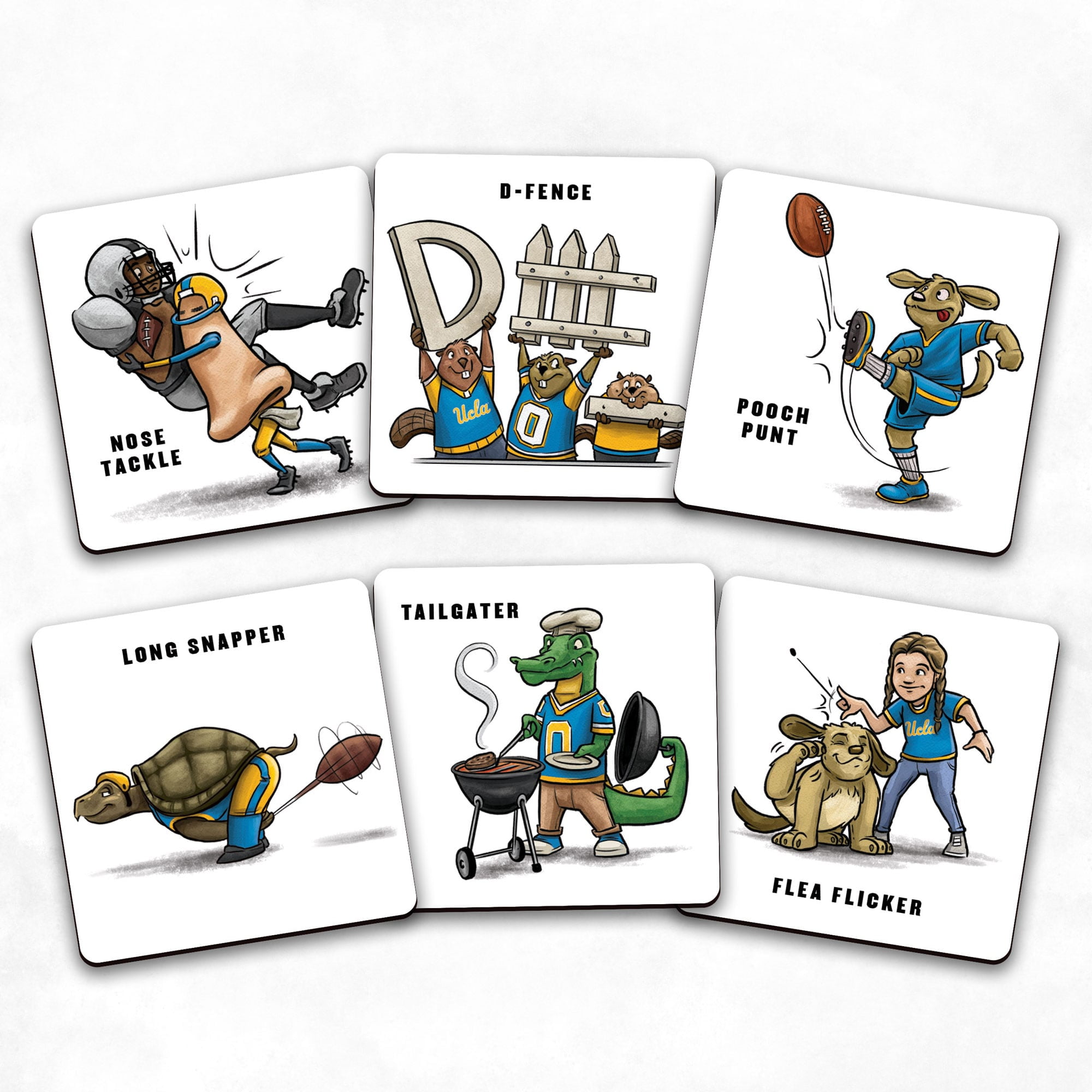 YouTheFan NCAA UCLA Bruins Memory Match Game