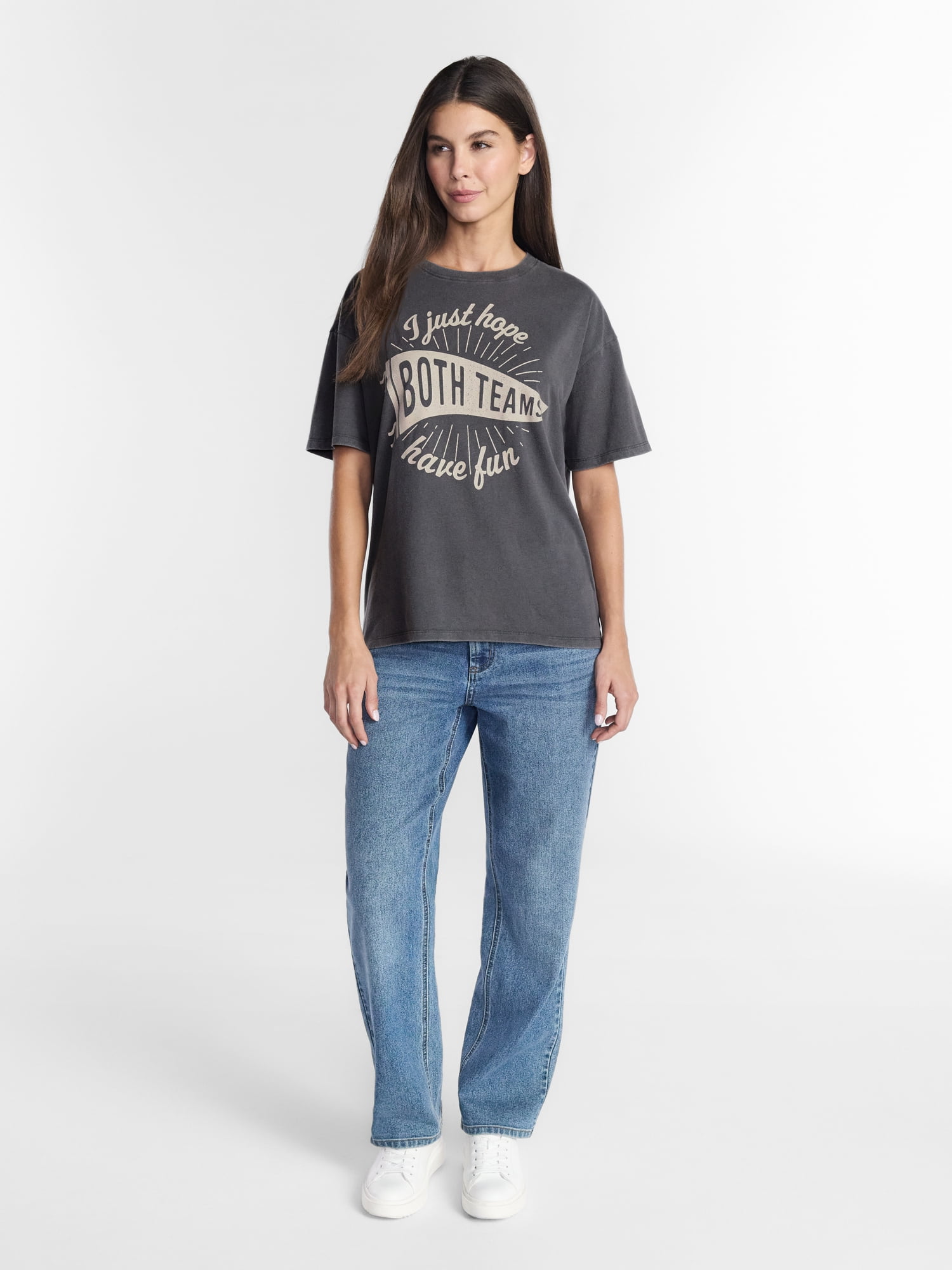 Women's Have Fun Graphic Seasonal Fall Tee, from Positivitees, Sizes S-4X