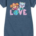 thumbnail image 3 of Paw Patrol - Love Earth - Toddler And Youth Girls Fleece Dress, 3 of 6