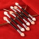 thumbnail image 1 of Pincel de esponja para sombra de ojos, pinceles de maquillaje para ojos, aplicador de sombra de ojos, pinceles de esponja multifuncionales de doble punta, herramientas de maquillaje, 10 piezas, 1 of 5
