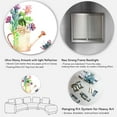 thumbnail image 5 of Designart - Succulents In Old Watering Can - Farmhouse Metal Circle Wall Art, 5 of 5
