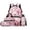 Cherry Blossom Cat, variant on Flower Capybara 4 Piece School Backpack Set for Girls Kids 17 Inch Back Pack with Lunch Box Pencil Bag Bookbag for Teens Lightweight Water Bottle Holder for Middle School