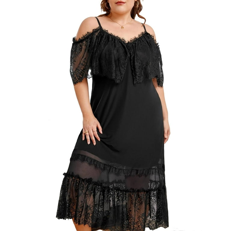 Cold shoulder nightgown sales