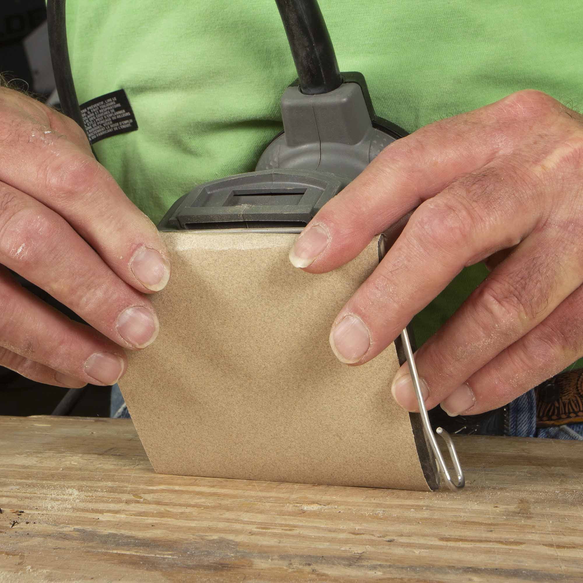 Gator 512405 4.5 in x 5.5 in Assorted Grit 1/4 Sheet Clamp-On Sandpaper Combo Pack, 14 Pieces