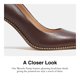 thumbnail image 4 of Shoe Coach Samantha Pump para mujer, color arce, talla 5.5, 4 of 5