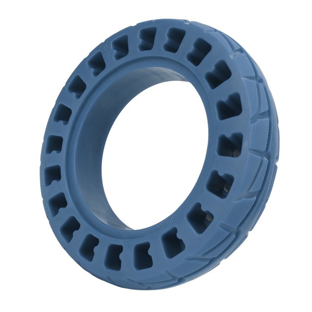 Electric Scooter Tire, Inflation Free Wearable Tyre For 10 Inch Scooters Blue