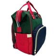 thumbnail image 3 of Mochila Pañalera Land Moderna Practica Bebes Térmica Oxford Verde Azul, 3 of 5