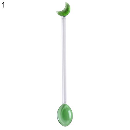 

Meizhencang Stirring Spoon Long-Handled Half-moon Shape Decorative Bar Mixing Cocktail Stirring Spoon for Bar