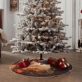 thumbnail image 4 of Bingfone Christmas Tree Skirt Mat Christmas Decoration Interior 36" -Lava Dragon, 4 of 6