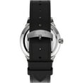 thumbnail image 3 of Timex Men's Modern Easy Reader 40mm Black/Silver/White Watch, Genuine Leather Strap, 3 of 4