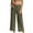 Army Green(womens pants), variant on Work Pants for Women,Dress Pants,High Waisted,Stretchy Straight Leg Trousers,Business Casual,Pull On Suit Pants with Pockets,Mint Green,Size M