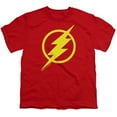 thumbnail image 2 of Justice League Movie Flash Solid Color Kids T Shirt (Large) for Youth Toddler Boys and Girls, Red, 2 of 5