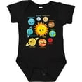 thumbnail image 3 of Inktastic Cute Planets, Solar System, Space, Cosmos, Galaxy Boys or Girls Baby Bodysuit, 3 of 5