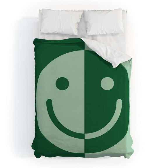Society6 MariaMariaCreative Happy Sage Duvet Cover