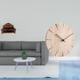 thumbnail image 2 of Sofá en miniatura para muñecas,Muebles de casa de muñecas,modelo de sofá europeo,decoración,Reloj de pared redondo,Reloj de pared de madera maciza para decoración de sala de estar,Reloj, 2 of 8