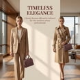 thumbnail image 2 of INSPIRE CHIC Vegan Leather Purse Bags Top Handle Dome Satchel Bag with Strap for Women Brown, 2 of 6