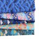 thumbnail image 5 of 5 Piezas Oro Estampado Patchworks Estilo Japonés Coser Tela Parches Tipo 3 Sunnimix, 5 of 5