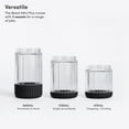 thumbnail image 3 of The Beast Mini® Blender Plus | Personal Countertop Blending for Smoothies, Shakes, Food Prep & Frozen Fruits & Veggies | Portable Vessels, Straw Cap & Straws Included | 600W Motor (Carbon Black), 3 of 9