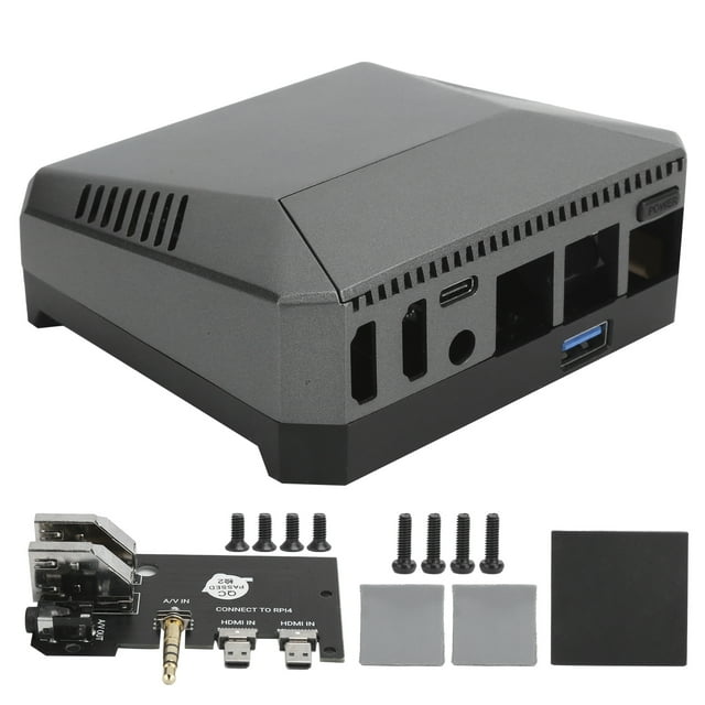 Carcasa de aluminio para Raspberry Pi 4B Argon One M.2 SSD con receptor infrarrojo integrado M.2 (para Argon One M.2)