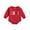 Red, variant on FAOWME Baby Toddler Boys Girls Long Sleeve Cartoon Heart Prints Rompers Jumpsuit Onesies Red 3-6 Months