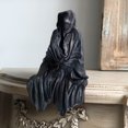 thumbnail image 4 of Estatua Sentada Grim Reaper Escultura Hombre Sin Rostro Resina para La Habitación Del, 4 of 9