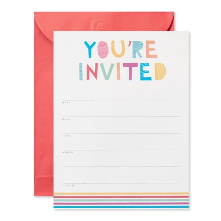 American Greetings Invitation, You're Invited (20-count)