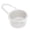White*1, variant on Faucet Hanging Kitchen Sink Strainer Basket, Multi-Functional Press Automatic Dumping Draining Colander, Corner Sink Food Waste Catcher,1 pack Yellow