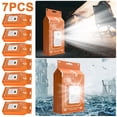 thumbnail image 1 of Lámpara LED Ahorro 7 Uds. Impermeable Portátil para Coche Exterior Playa () Naranja, 1 of 7