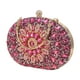 thumbnail image 1 of Bolso de noche para mujer, bolso pequeño, perlas de imitación, bolsos de moda, boda, Rosa roja, 1 of 9