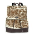 thumbnail image 1 of Balery Train Mochila de Cuero para Mujeres, Gran Capacidad, Bolsa de Viaje Multifuncional, Mochila de Cuero y Bolsa de Hombro para Mujeres, 1 of 4
