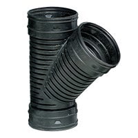 Advanced Drainage Systems Wye, 3 in For Pipe Size,Single,Snap Lock 0322AA